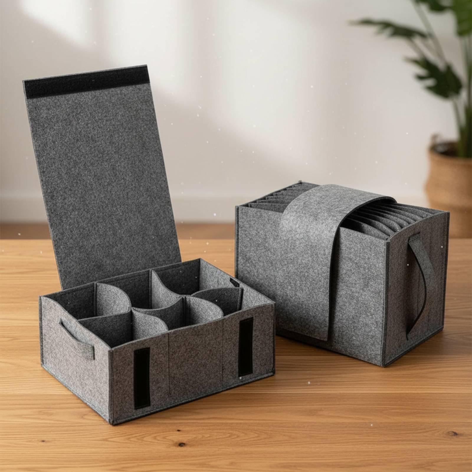 Coffee Equipment Tools - Household Felt Storage Pouch Portable Tableware