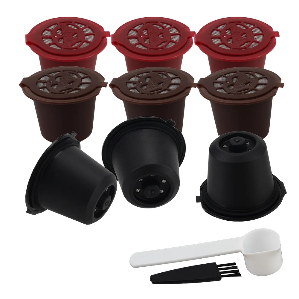 Coffee Equipment Filter - 4 Pieces Reusable Coffee Capsules Cup