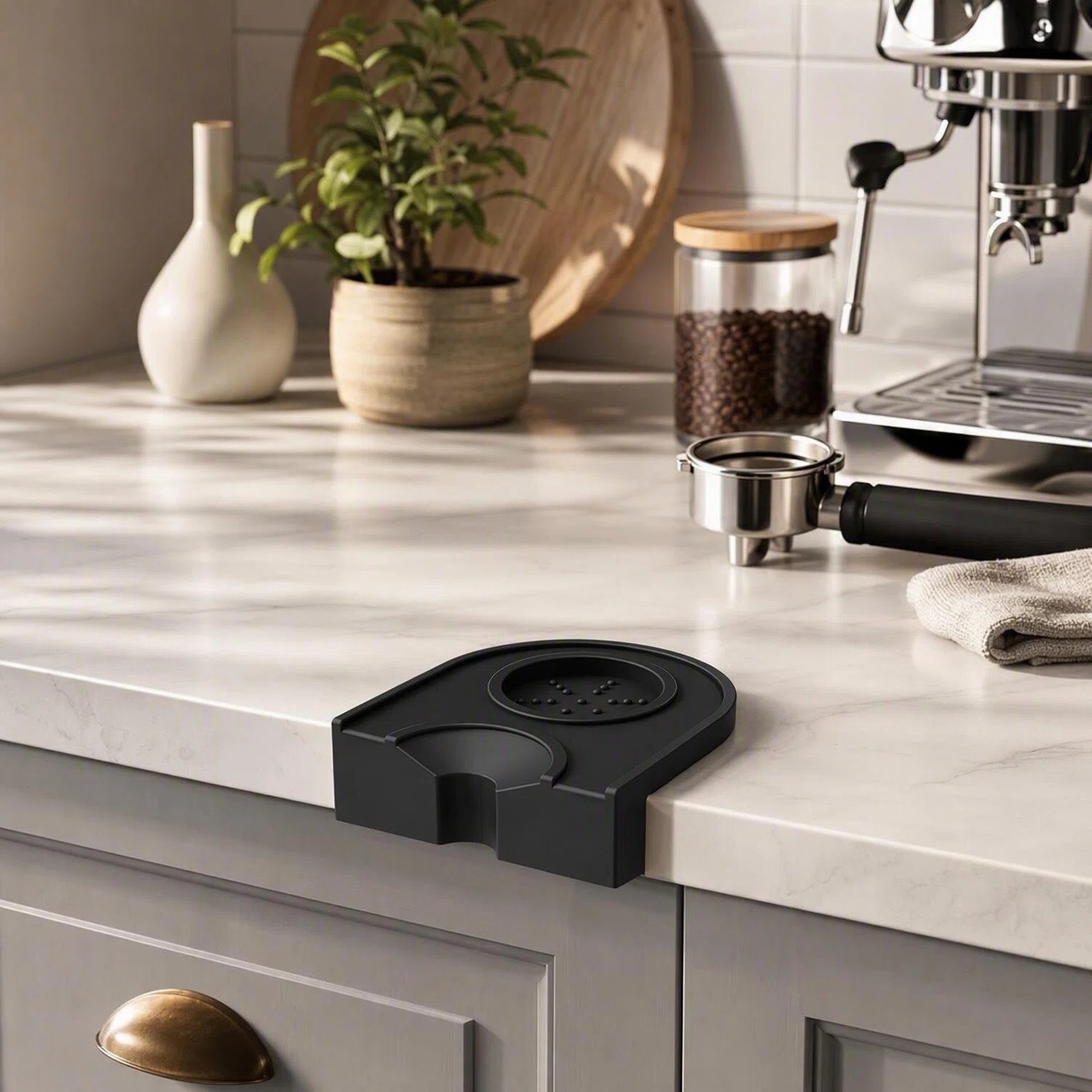 Coffee Tamper Mat Silicone Sma - Coffee Equipment Tools ulasan dan harga