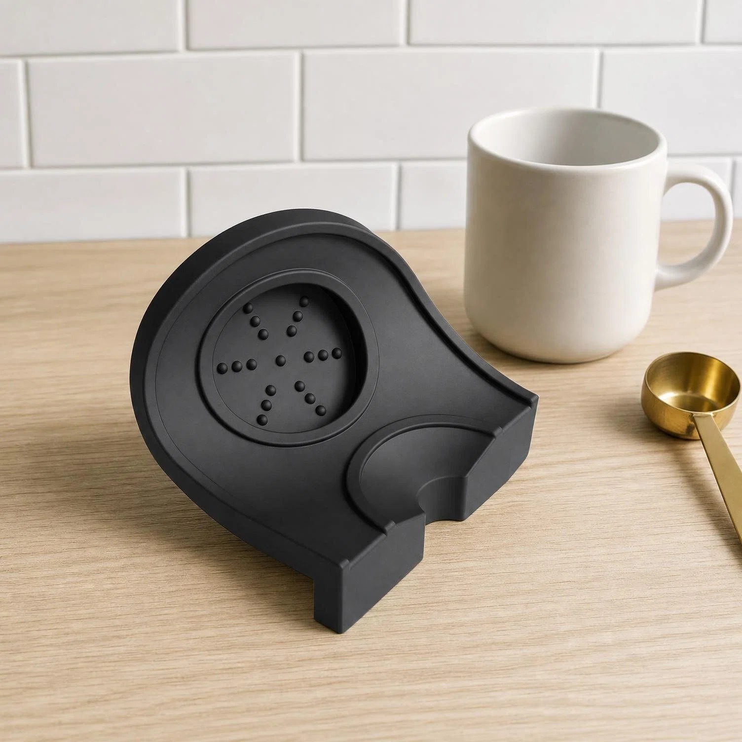 Coffee Tamper Mat Silicone Sma - Coffee Equipment Tools ulasan dan harga