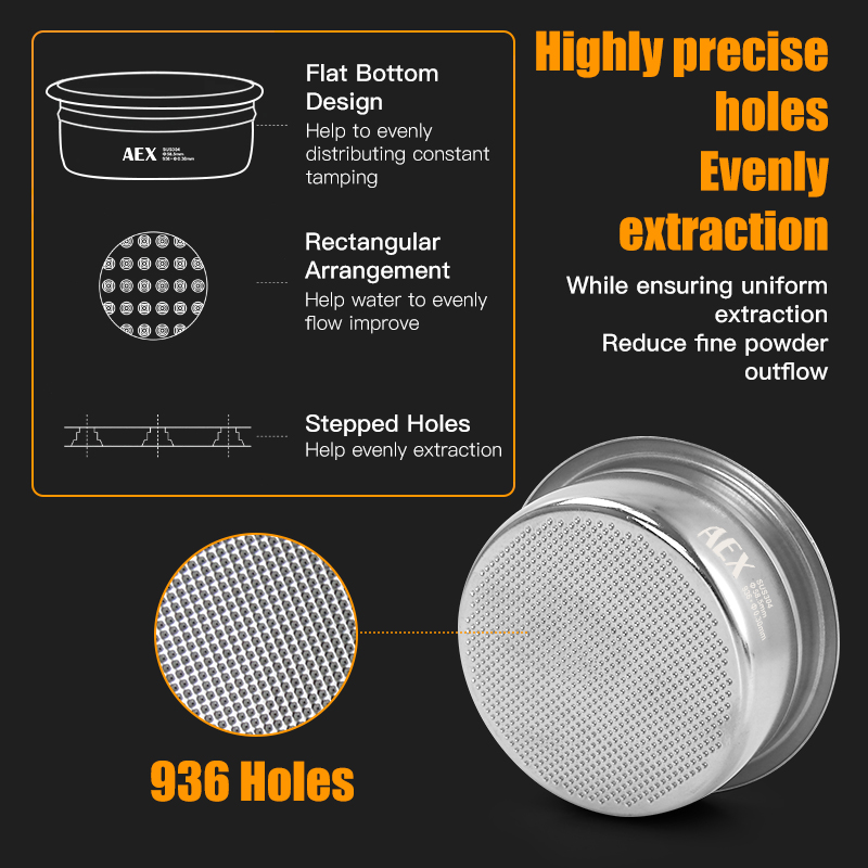 Coffee Filter Basket 58MM AEX  - Coffee Equipment Filter ulasan dan harga