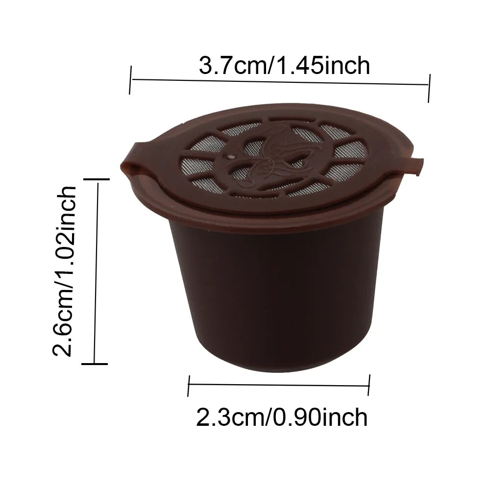 4 Pieces Reusable Coffee Capsu - Coffee Equipment Filter ulasan dan harga