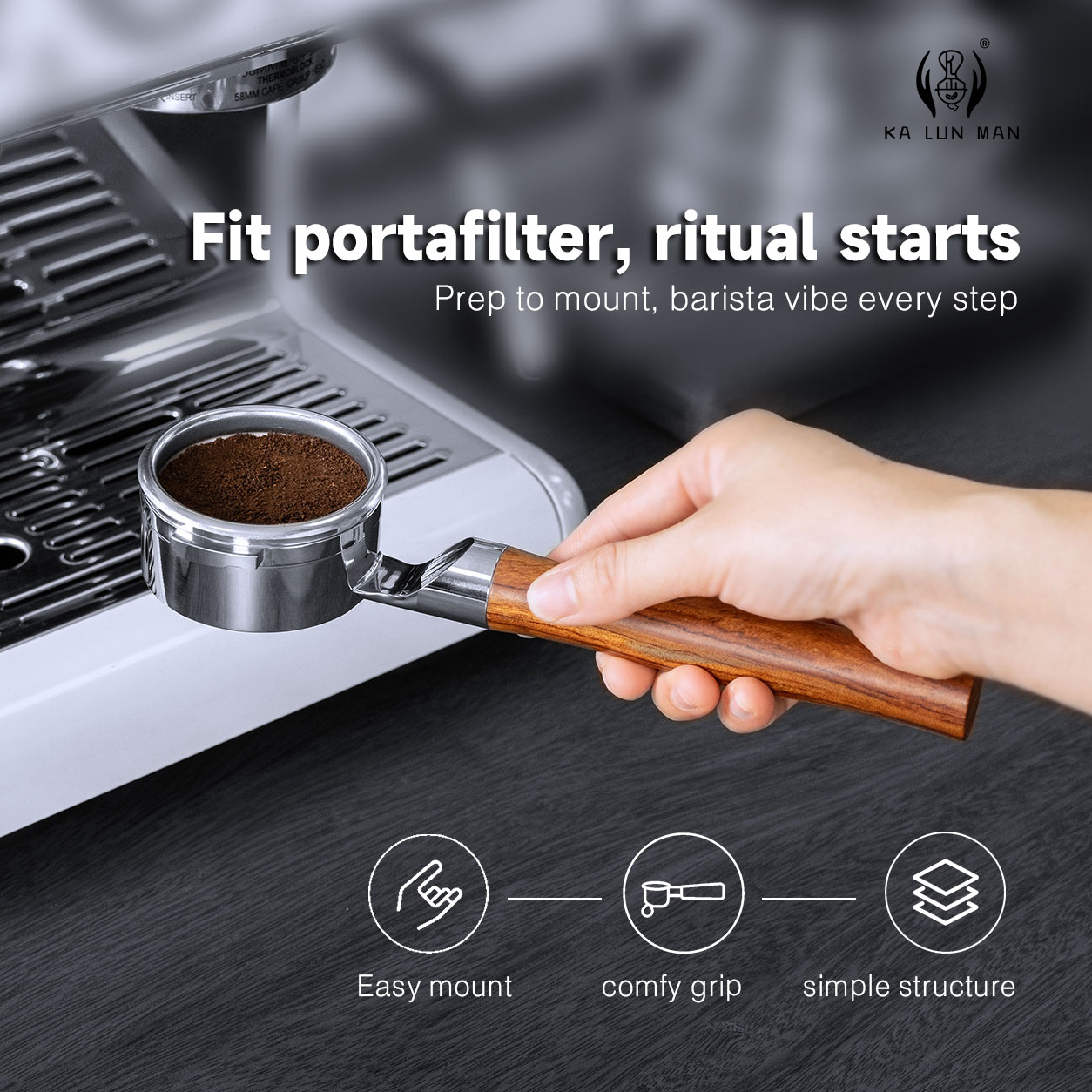 58mm 2‑Lugs Bottomless Portafi - Naked Portafilter Bottomless ulasan dan harga