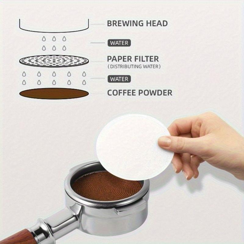 100Pcs Round Coffee Filter Pap - Coffee Equipment Filter ulasan dan harga